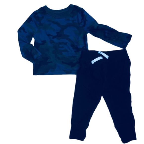 JOE fresh baby boy 12-18m tee shirt and sweatpants - Picture 1 of 2